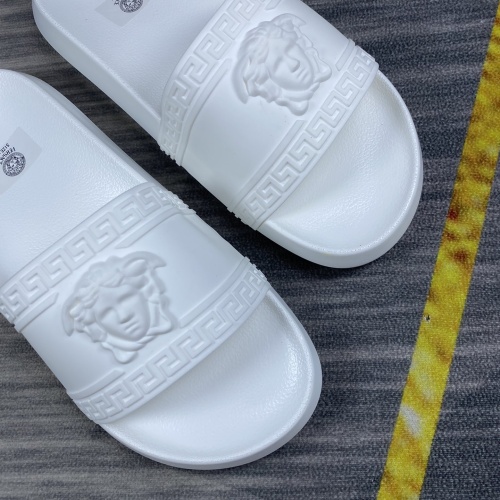 Replica Versace Slippers For Men #1220280 $45.00 USD for Wholesale