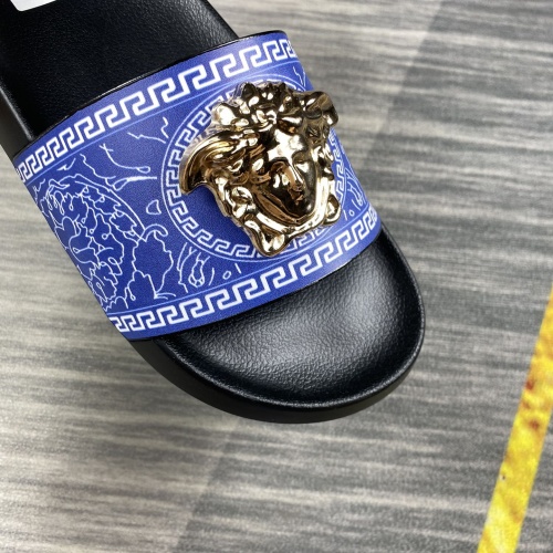 Replica Versace Slippers For Men #1220287 $45.00 USD for Wholesale