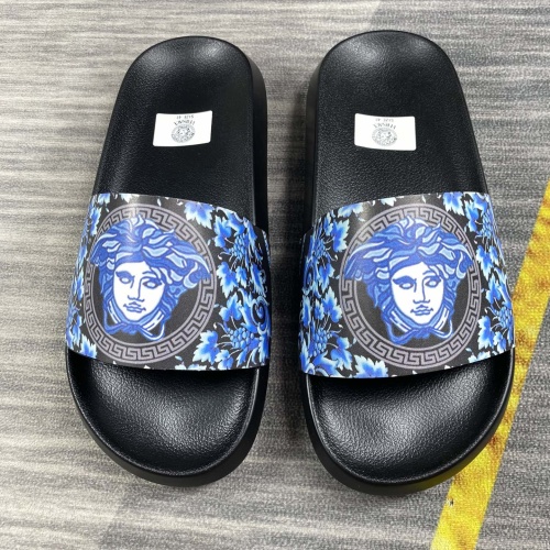 Replica Versace Slippers For Men #1220289, $45.00 USD, [ITEM#1220289], Replica Versace Slippers outlet from China