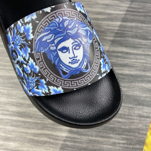 Replica Versace Slippers For Men #1220289 $45.00 USD for Wholesale