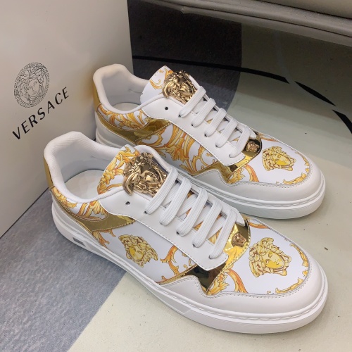 Replica Versace Casual Shoes For Men #1220433 $72.00 USD for Wholesale