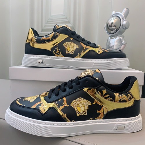 Replica Versace Casual Shoes For Men #1220434 $72.00 USD for Wholesale