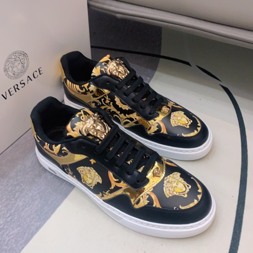 Replica Versace Casual Shoes For Men #1220434 $72.00 USD for Wholesale