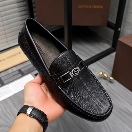 Replica Bottega Veneta BV Leather Shoes For Men #1220516 $80.00 USD for Wholesale