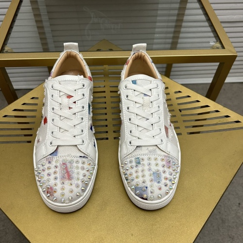 Replica Christian Louboutin Casual Shoes For Men #1220592 $80.00 USD for Wholesale