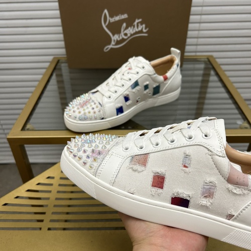 Replica Christian Louboutin Casual Shoes For Men #1220592 $80.00 USD for Wholesale