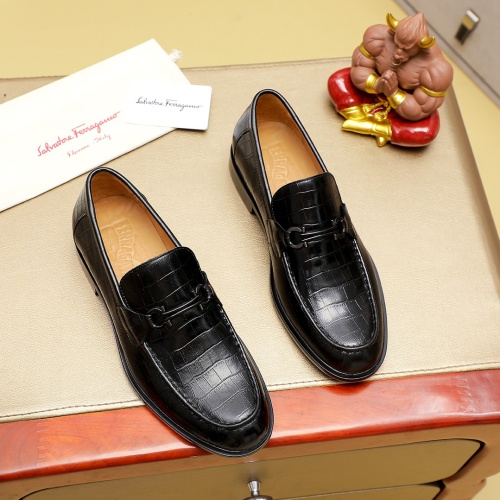 Replica Salvatore Ferragamo Leather Shoes For Men #1220606, $88.00 USD, [ITEM#1220606], Replica Salvatore Ferragamo Leather Shoes outlet from China