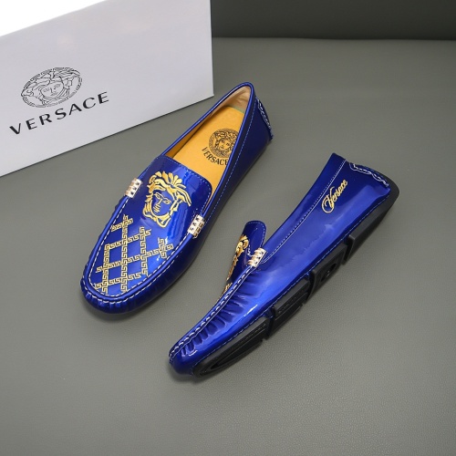 Replica Versace Leather Shoes For Men #1220618, $68.00 USD, [ITEM#1220618], Replica Versace Leather Shoes outlet from China