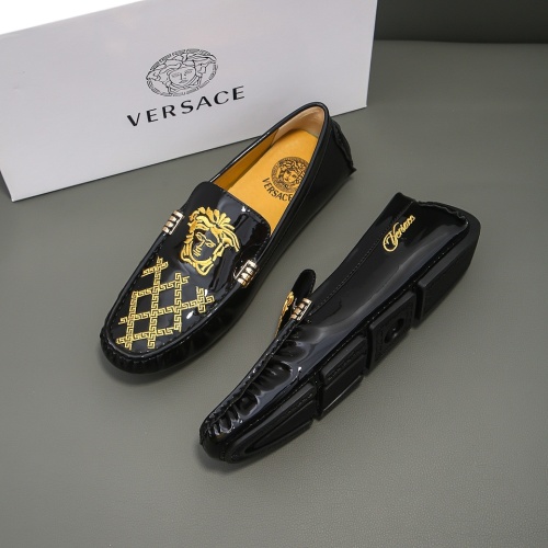 Replica Versace Leather Shoes For Men #1220619, $68.00 USD, [ITEM#1220619], Replica Versace Leather Shoes outlet from China