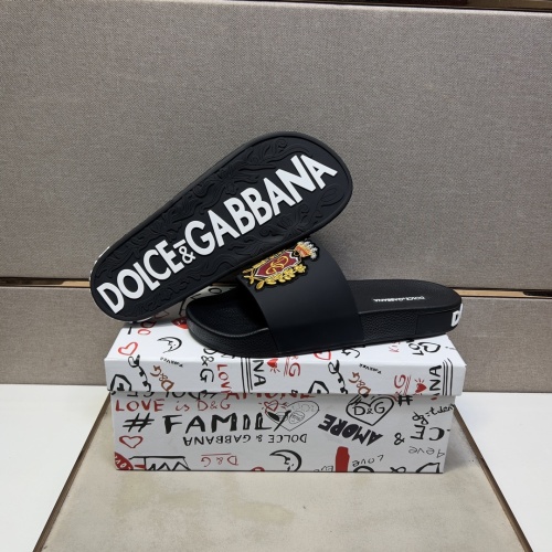 Replica Dolce & Gabbana D&G Slippers For Men #1220678 $48.00 USD for Wholesale