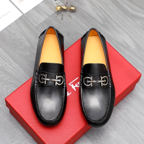 Replica Salvatore Ferragamo Leather Shoes For Men #1220982, $76.00 USD, [ITEM#1220982], Replica Salvatore Ferragamo Leather Shoes outlet from China