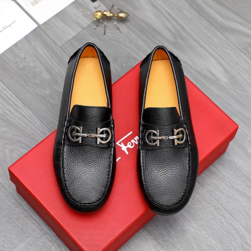 Replica Salvatore Ferragamo Leather Shoes For Men #1220984, $76.00 USD, [ITEM#1220984], Replica Salvatore Ferragamo Leather Shoes outlet from China