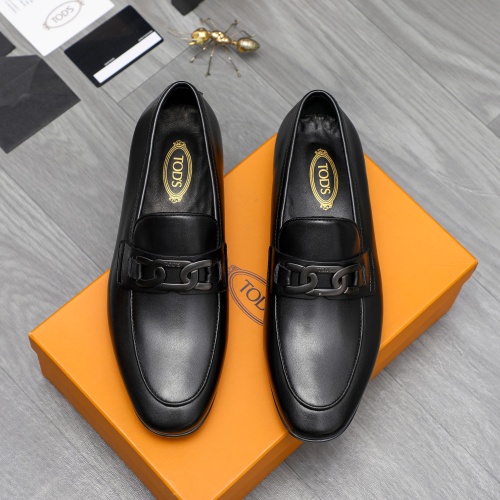 Replica TOD'S Oxfords Shoes For Men #1220989 $80.00 USD for Wholesale