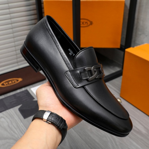 Replica TOD'S Oxfords Shoes For Men #1220989 $80.00 USD for Wholesale