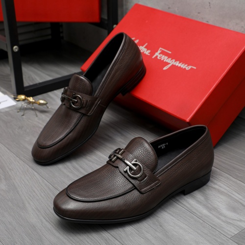 Replica Salvatore Ferragamo Leather Shoes For Men #1220994, $80.00 USD, [ITEM#1220994], Replica Salvatore Ferragamo Leather Shoes outlet from China