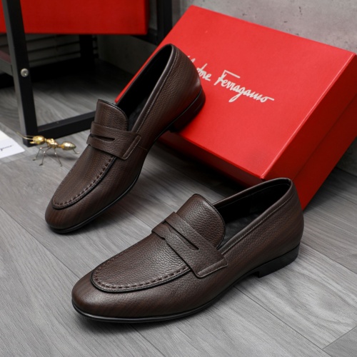 Replica Salvatore Ferragamo Leather Shoes For Men #1220999, $80.00 USD, [ITEM#1220999], Replica Salvatore Ferragamo Leather Shoes outlet from China