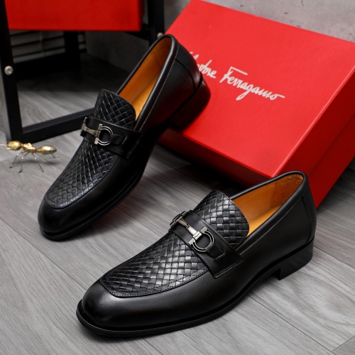 Replica Salvatore Ferragamo Leather Shoes For Men #1221002, $82.00 USD, [ITEM#1221002], Replica Salvatore Ferragamo Leather Shoes outlet from China