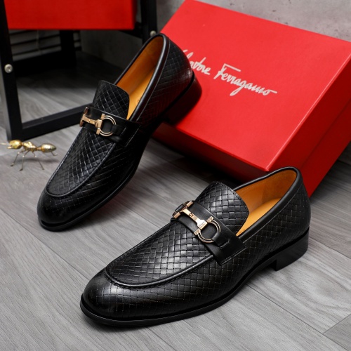 Replica Salvatore Ferragamo Leather Shoes For Men #1221004, $82.00 USD, [ITEM#1221004], Replica Salvatore Ferragamo Leather Shoes outlet from China