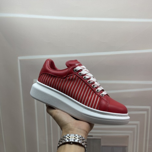 Replica Alexander McQueen Casual Shoes For Women #1221108 $102.00 USD for Wholesale