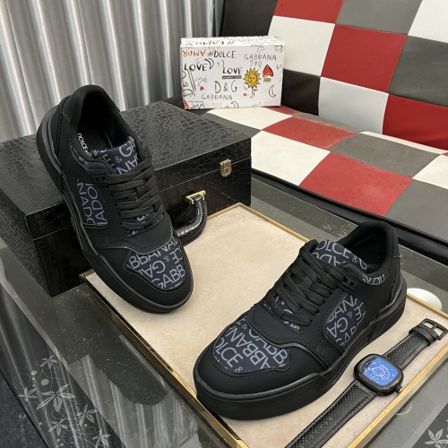Replica Dolce & Gabbana D&G Casual Shoes For Men #1221195 $85.00 USD for Wholesale