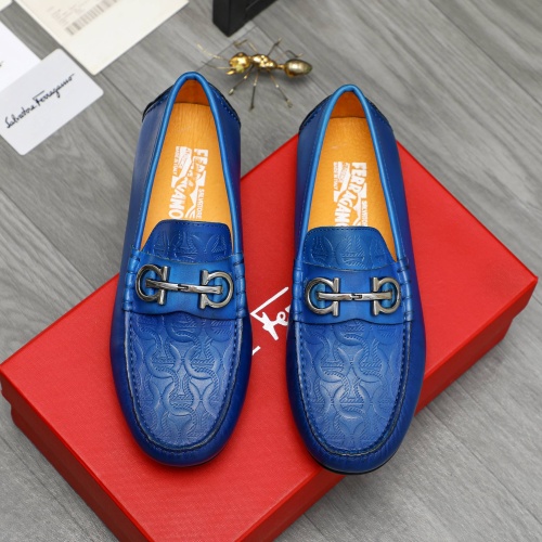 Replica Salvatore Ferragamo Leather Shoes For Men #1221232, $76.00 USD, [ITEM#1221232], Replica Salvatore Ferragamo Leather Shoes outlet from China