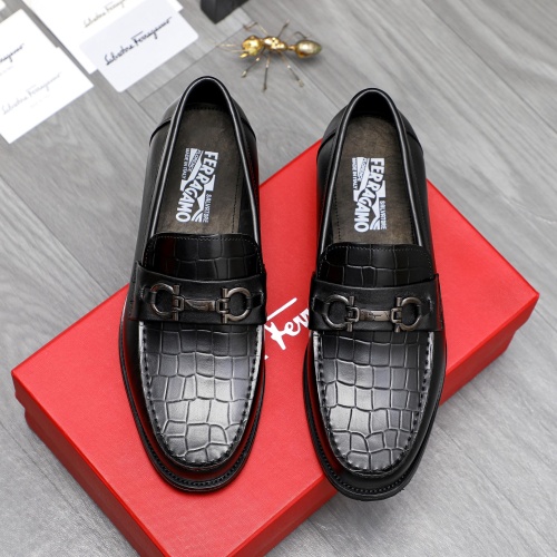 Replica Salvatore Ferragamo Leather Shoes For Men #1221250, $82.00 USD, [ITEM#1221250], Replica Salvatore Ferragamo Leather Shoes outlet from China