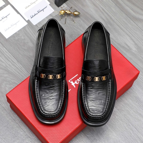 Replica Salvatore Ferragamo Leather Shoes For Men #1221252, $92.00 USD, [ITEM#1221252], Replica Salvatore Ferragamo Leather Shoes outlet from China