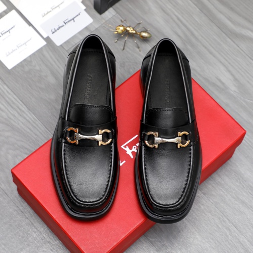 Replica Salvatore Ferragamo Leather Shoes For Men #1221270, $92.00 USD, [ITEM#1221270], Replica Salvatore Ferragamo Leather Shoes outlet from China