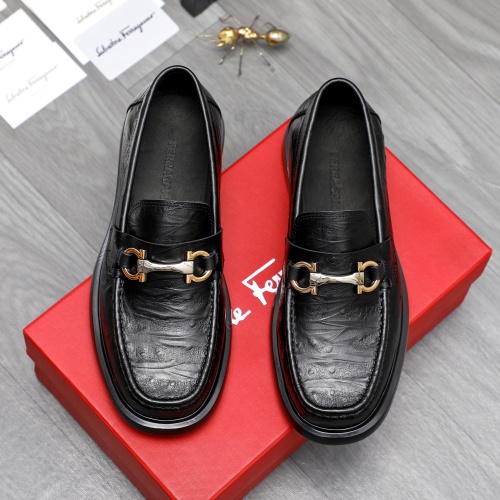 Replica Salvatore Ferragamo Leather Shoes For Men #1221271, $92.00 USD, [ITEM#1221271], Replica Salvatore Ferragamo Leather Shoes outlet from China