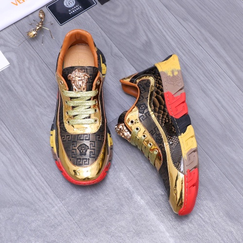 Replica Versace Casual Shoes For Men #1221311 $72.00 USD for Wholesale