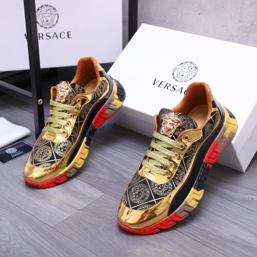 Replica Versace Casual Shoes For Men #1221313 $72.00 USD for Wholesale