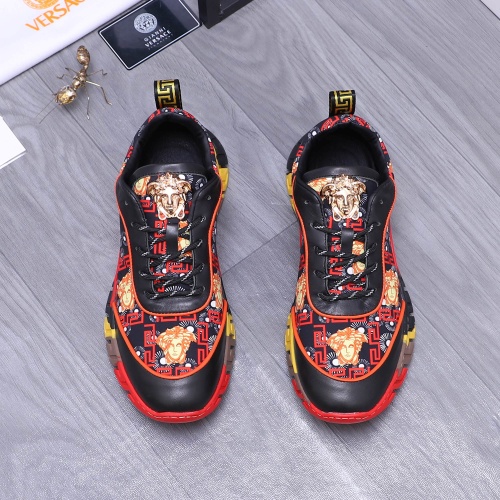 Replica Versace Casual Shoes For Men #1221317 $72.00 USD for Wholesale