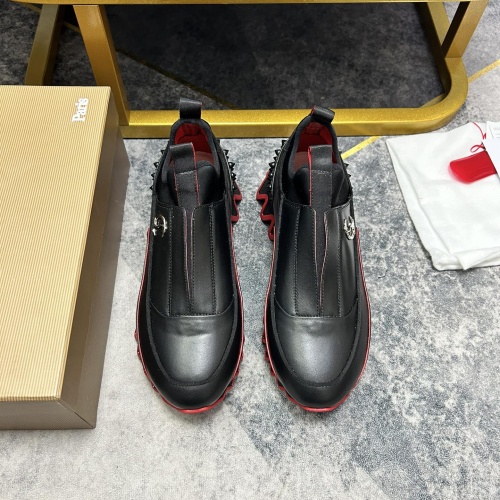 Replica Christian Louboutin Casual Shoes For Men #1221430 $118.00 USD for Wholesale