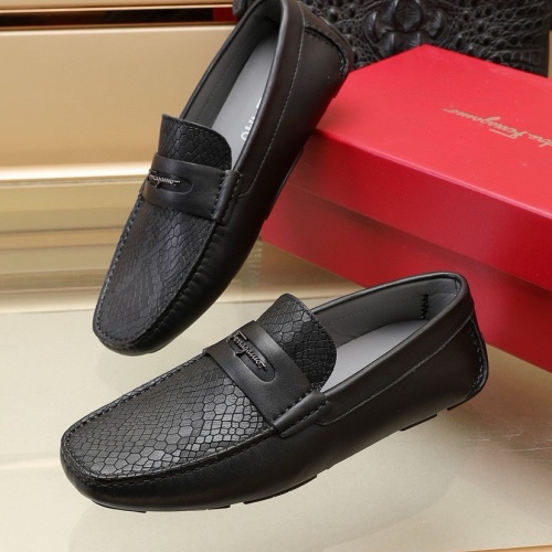 Replica Salvatore Ferragamo Leather Shoes For Men #1221530, $118.00 USD, [ITEM#1221530], Replica Salvatore Ferragamo Leather Shoes outlet from China