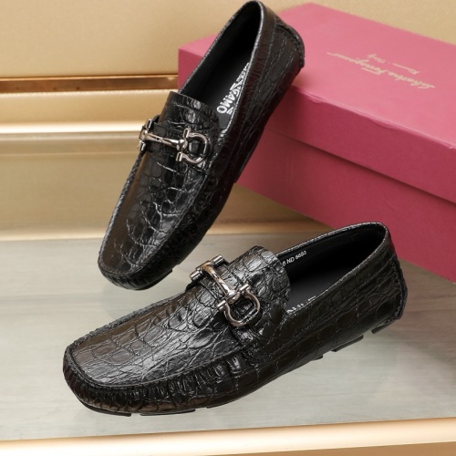 Replica Salvatore Ferragamo Leather Shoes For Men #1221546, $118.00 USD, [ITEM#1221546], Replica Salvatore Ferragamo Leather Shoes outlet from China