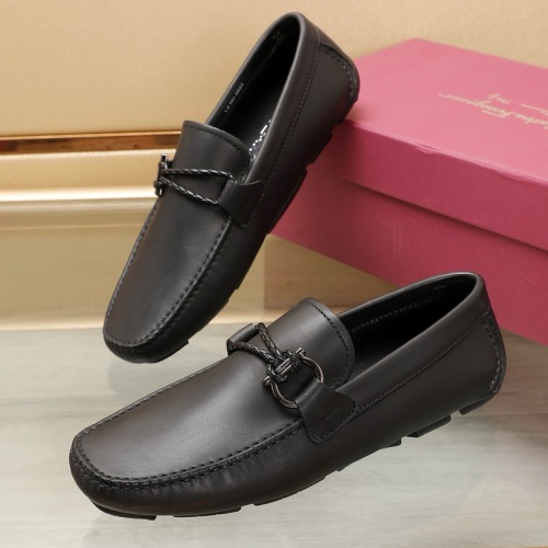 Replica Salvatore Ferragamo Leather Shoes For Men #1221549, $118.00 USD, [ITEM#1221549], Replica Salvatore Ferragamo Leather Shoes outlet from China