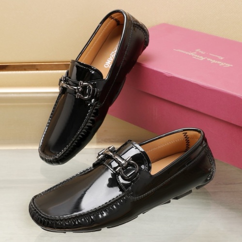 Replica Salvatore Ferragamo Leather Shoes For Men #1221551, $118.00 USD, [ITEM#1221551], Replica Salvatore Ferragamo Leather Shoes outlet from China