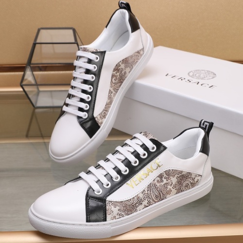 Replica Versace Casual Shoes For Men #1221622, $85.00 USD, [ITEM#1221622], Replica Versace Casual Shoes outlet from China