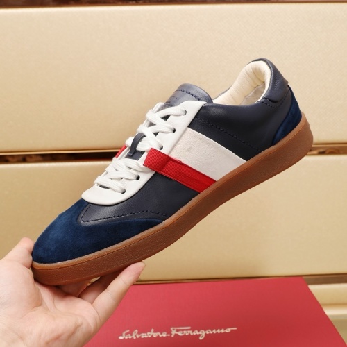 Replica Salvatore Ferragamo Casual Shoes For Men #1221636 $130.00 USD for Wholesale