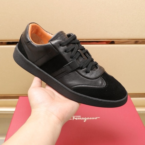 Replica Salvatore Ferragamo Casual Shoes For Men #1221637 $130.00 USD for Wholesale