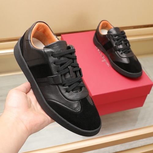 Replica Salvatore Ferragamo Casual Shoes For Men #1221637 $130.00 USD for Wholesale