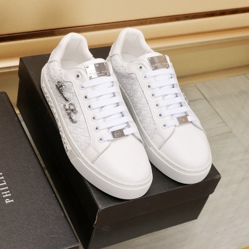 Replica Philipp Plein PP Casual Shoes For Men #1221649 $88.00 USD for Wholesale