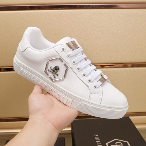 Replica Philipp Plein PP Casual Shoes For Men #1221653 $88.00 USD for Wholesale