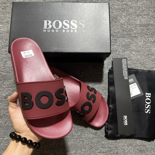 Replica Boss Slippers For Men #1221772, $45.00 USD, [ITEM#1221772], Replica Boss Slippers outlet from China