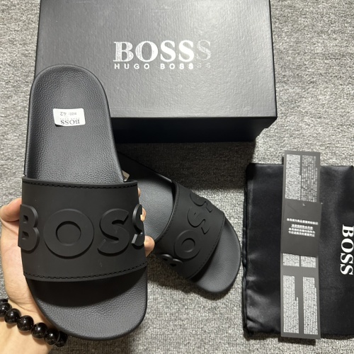 Replica Boss Slippers For Men #1221775, $45.00 USD, [ITEM#1221775], Replica Boss Slippers outlet from China