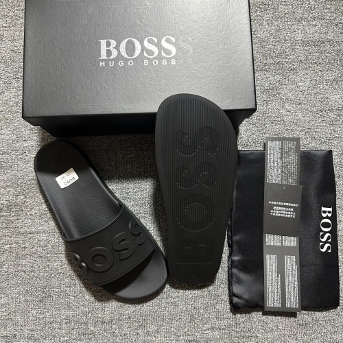 Replica Boss Slippers For Men #1221775 $45.00 USD for Wholesale