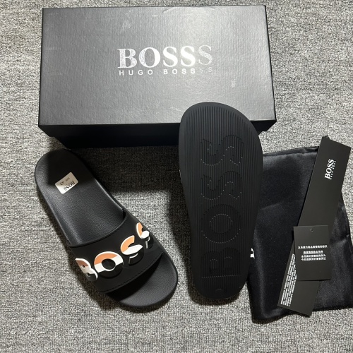 Replica Boss Slippers For Men #1221776 $45.00 USD for Wholesale