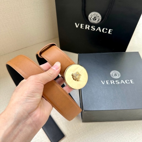 Replica Versace AAA Quality Belts For Men #1221881 $68.00 USD for Wholesale