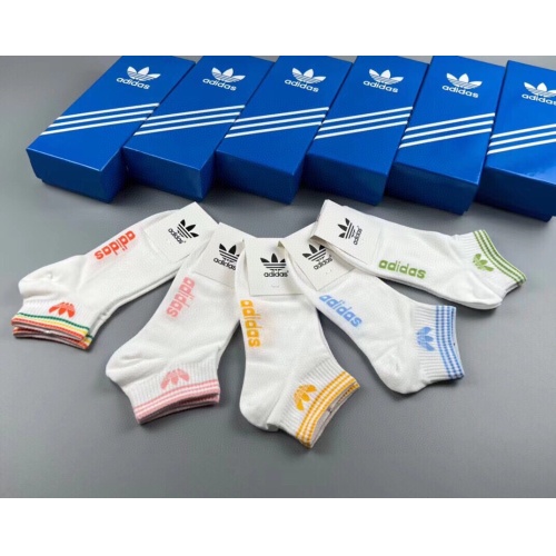 Replica Adidas Socks For Women #1222004 $25.00 USD for Wholesale