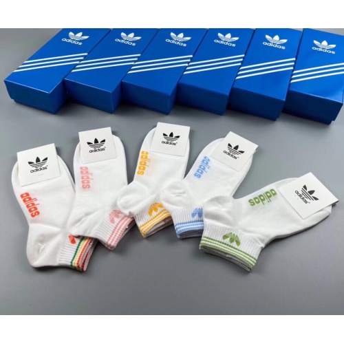 Replica Adidas Socks For Women #1222004 $25.00 USD for Wholesale